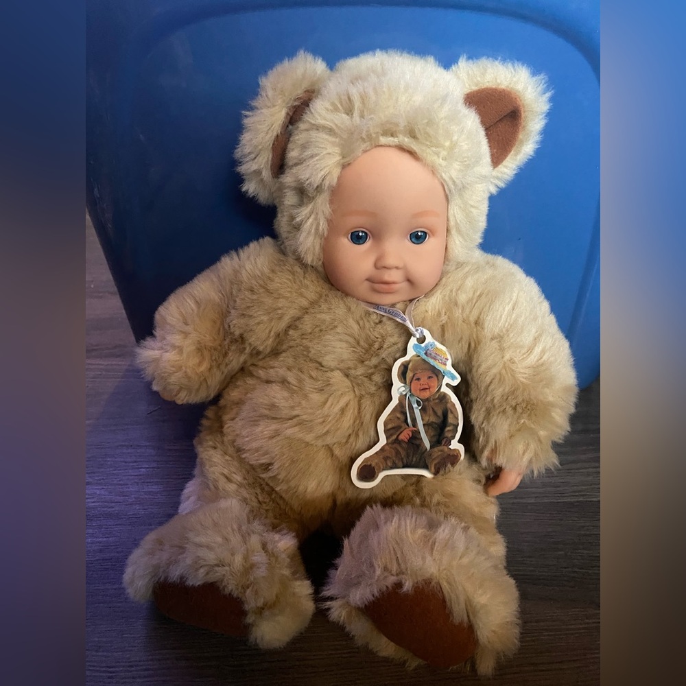 Anne Geddes Cuddly Bear Outfit Doll